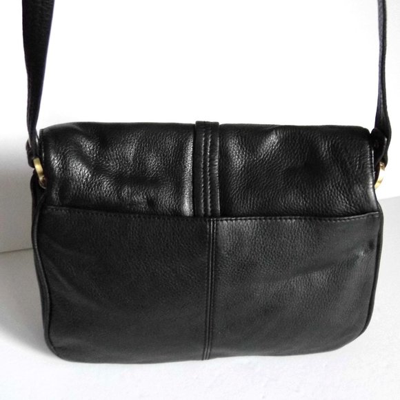 RELATIVITY Leather Purse Black Genuine Bag - Picture 6 of 7
